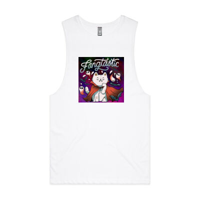 fangtastic vampire - AS Colour - Barnard Tank tee  Thumbnail