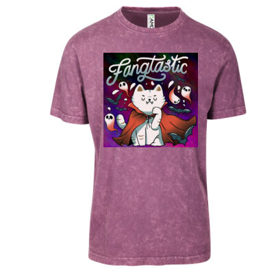 fangtastic vampire - RAMO Kid's Stone Wash Tee Thumbnail