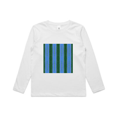 striped pattern - AS Colour - Kids Longsleeve Tee Thumbnail