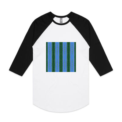 striped pattern - AS Colour - Raglan Tee Thumbnail