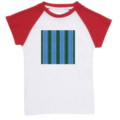 striped pattern -  RAMO- Organic Baby Raglan  Thumbnail