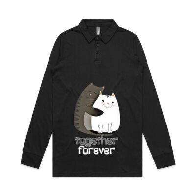 motivational quote - Long Sleeve Chad Polo Thumbnail