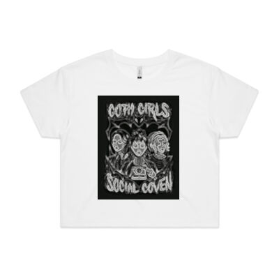 gothic art - AS Colour - Crop Tee Thumbnail