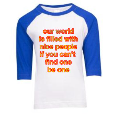 motivational quote - RAMO - Kids Raglan Thumbnail