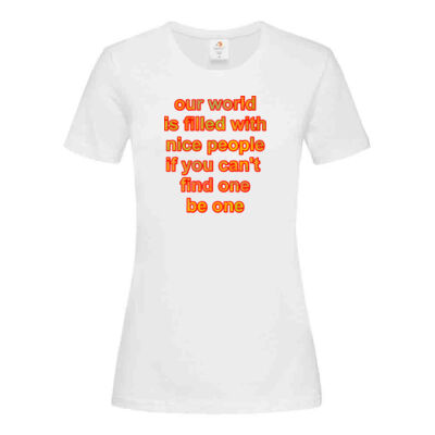 motivational quote - Stedman Ladies Classic Tee Thumbnail