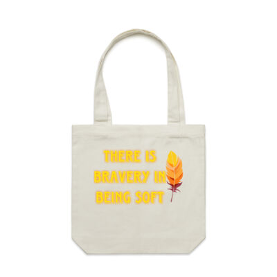 motivational quote - AS Colour - Canvas Carrie Bag Thumbnail