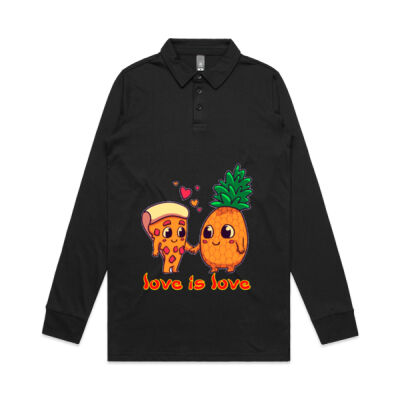love is love - Long Sleeve Chad Polo Thumbnail