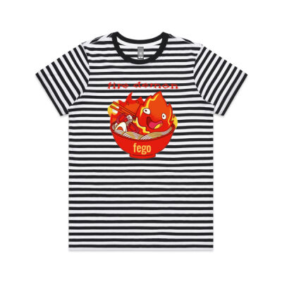 fire demon - AS Colour Maple Tee - Striped Thumbnail