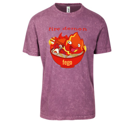 fire demon - RAMO Kid's Stone Wash Tee Thumbnail