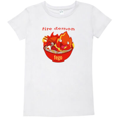 fire demon - Ramo - Ladies Modern Fit Tee Thumbnail
