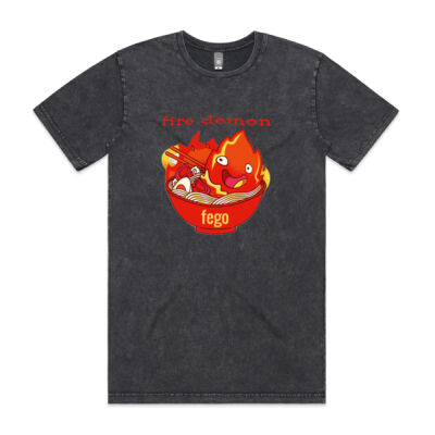 fire demon - AS Colour - Stonewash Staple Tee Thumbnail
