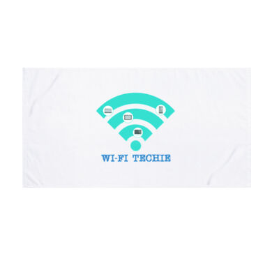 wifi signal - Junior/Bath Towel  Thumbnail