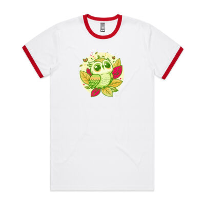 cute owl -  AS Colour Men's Ringer Tee Thumbnail