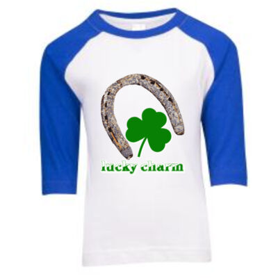 lucky charm - RAMO - Kids Raglan Thumbnail