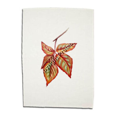 say hello autun - Linen Tea Towels Thumbnail