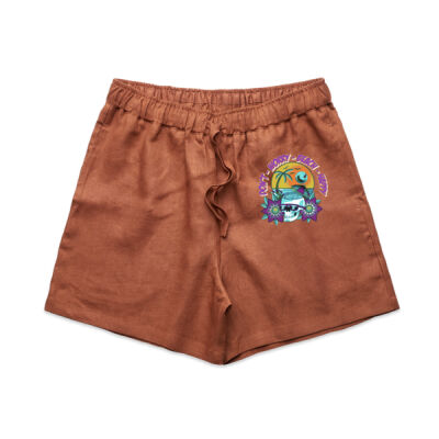 beach happy - AS Colour - Wo's Linen Shorts Thumbnail