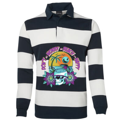beach happy - JB's  RUGBY STRIPED Thumbnail