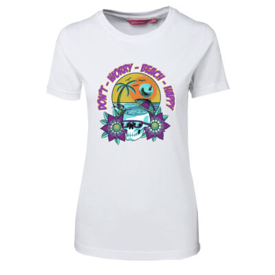 beach happy - JB's  LADIES TEE Thumbnail
