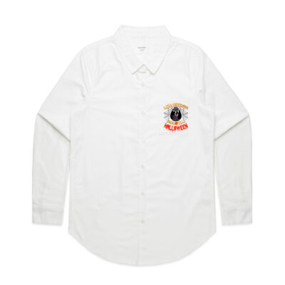 halloween season - AS Colour - Womens Oxford Shirt Thumbnail