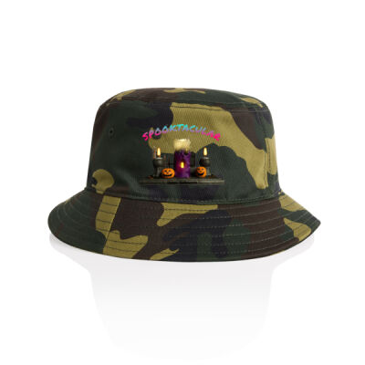 join the myth - AS Colour - Camo Bucket Hat Thumbnail