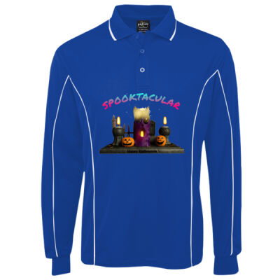 join the myth - Podium L/S Piping Polo Thumbnail