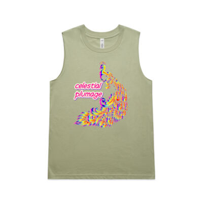 celestial plumage - Wo's Upside Tank Thumbnail